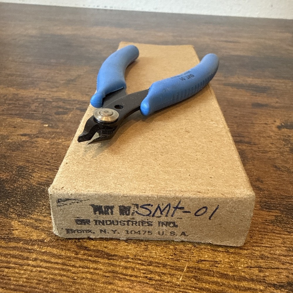 OK Industries SMT‑01 Precision Pliers – NEW IN BOX – MADE IN ITALY SMT/SMD TooL